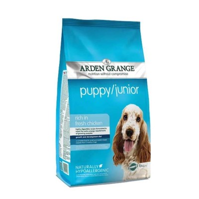 Arden Grange Puppy Junior Fresh Chicken Small And Medium Breed Food 6 Kg